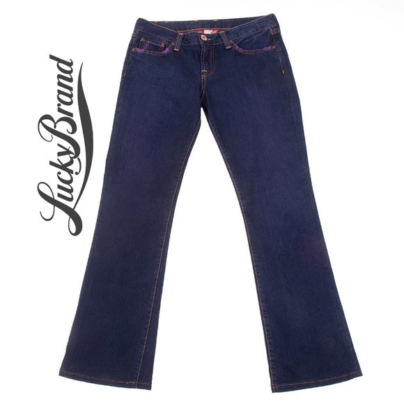 Lucky Brand Denim - Lucky Brand Lola Boot Cut Jeans Dark Wash